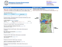 Tablet Screenshot of alamance.ustaxdata.com